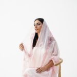 Pink in light pink Dantel Georgette Sheila