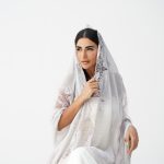 Light gray  Dantel Georgette Sheila