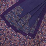 Jacquard Satin Silk FABRIC WITH Sheila Chiffon